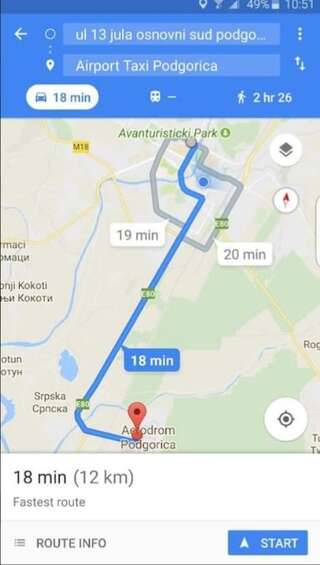 Апартаменты Apartment Sara Подгорица Апартаменты-30