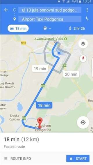 Апартаменты Apartment Sara Подгорица Апартаменты-39